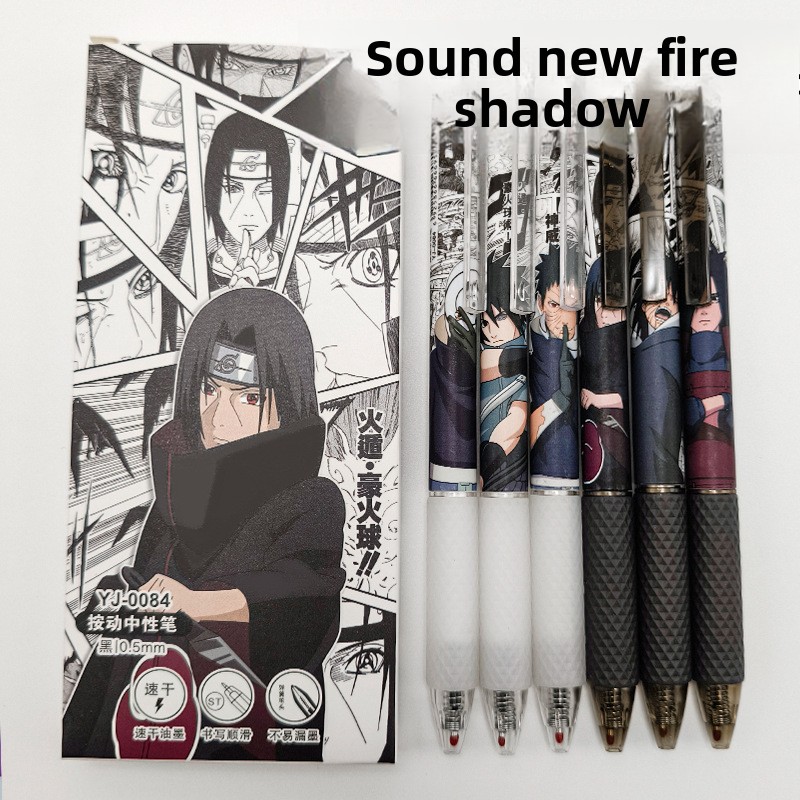 Wellness X - Caneta Gel Anime Naruto com Estampa