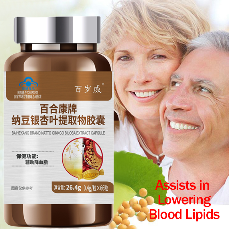 Ginkgo Biloba Extract - Suporta Níveis Saudáveis de Lipídios no