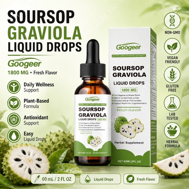 Herbal Wellness Drops - Gotas Líquidas de Folha e Fruto