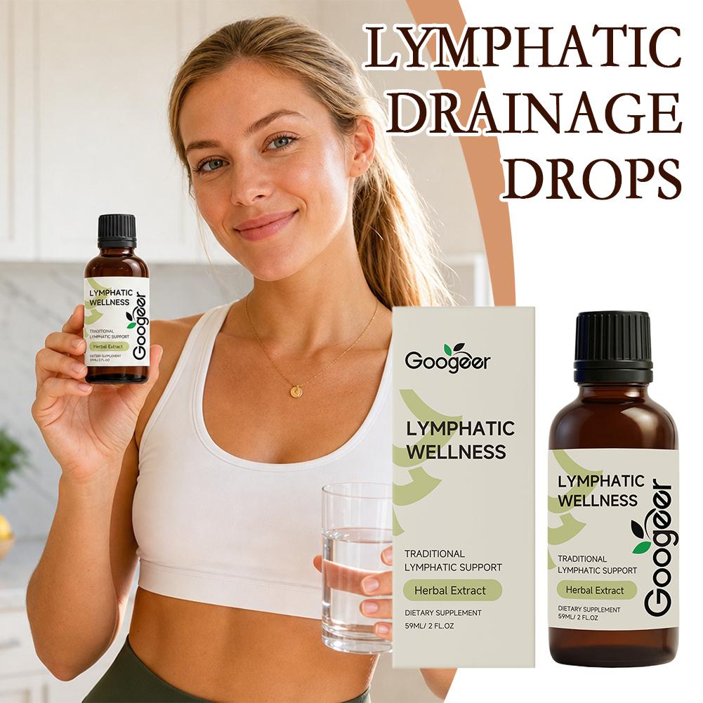Herbal Wellness Water - Gotas de Drenagem Linfática Líquido Herbal