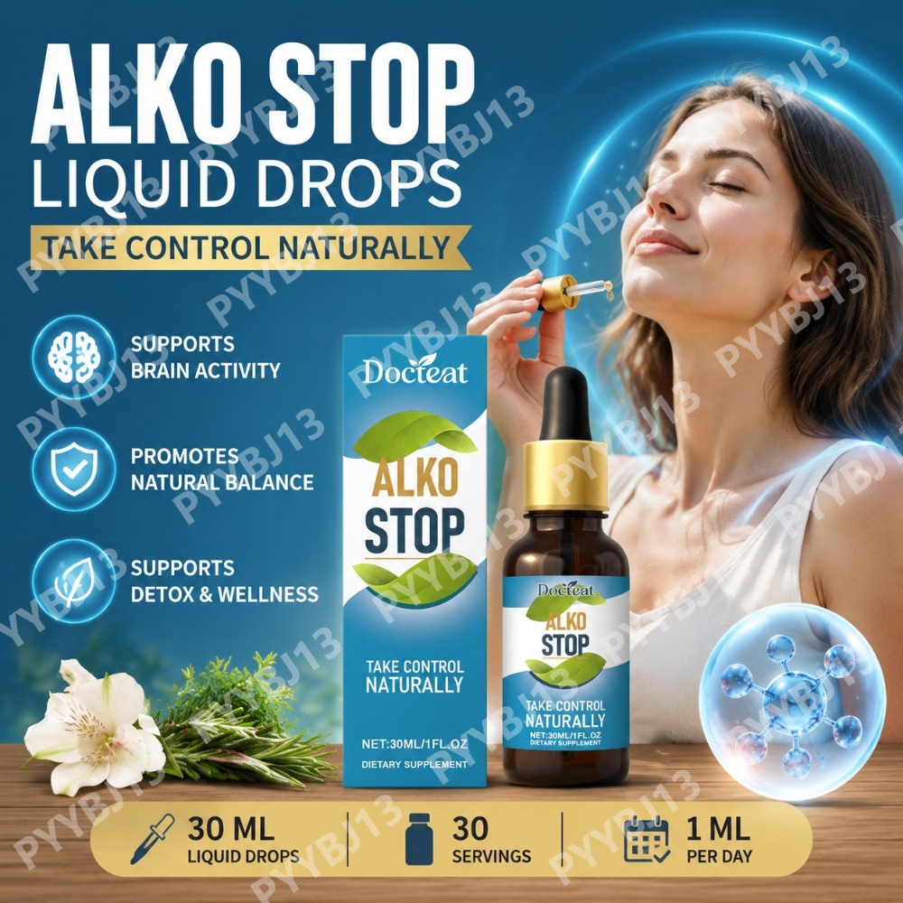 Herbal Wellness Drops - Docteat Gotas Líquidas Multi-Herbas: Matricária, Melissa,