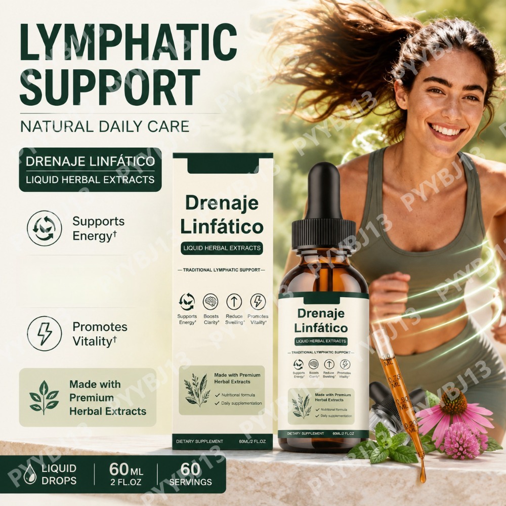 Herbal Wellness Drops - Gotas de Drenagem Linfática à Base
