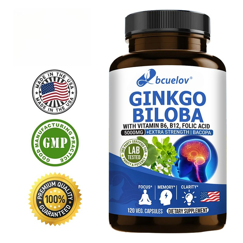 Ginkgo Biloba Extract - Suplemento Ginkgo Biloba 5000mg - com