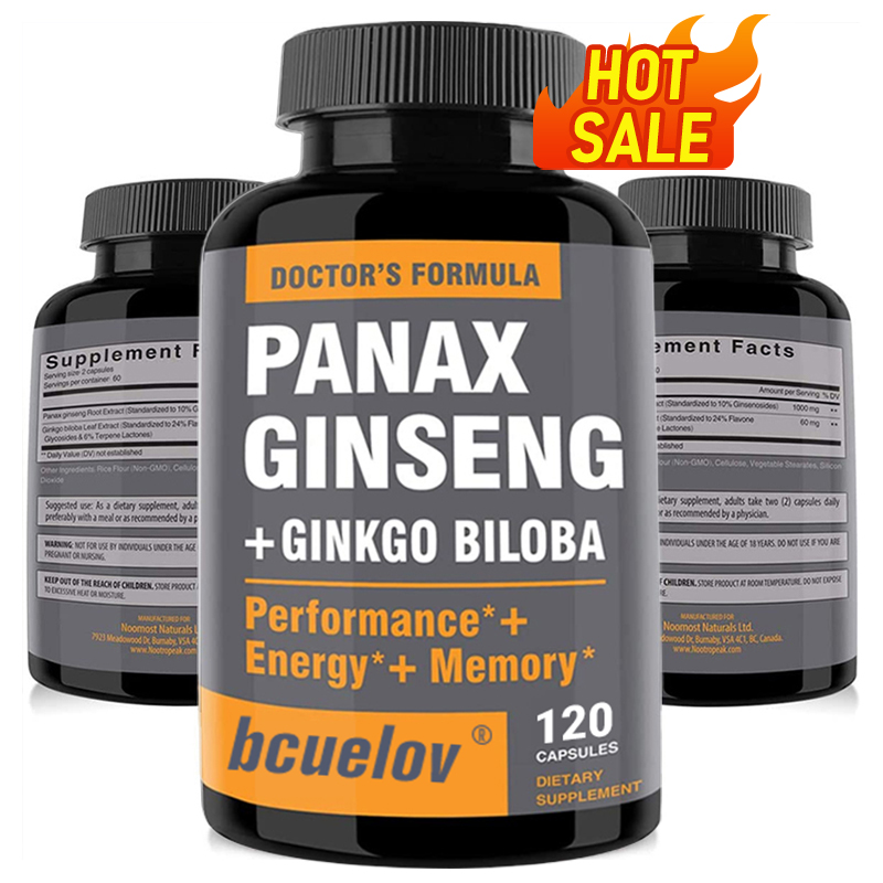 Cápsulas de extrato de ginseng - Ginkgo Biloba Extract avaliação e preço
