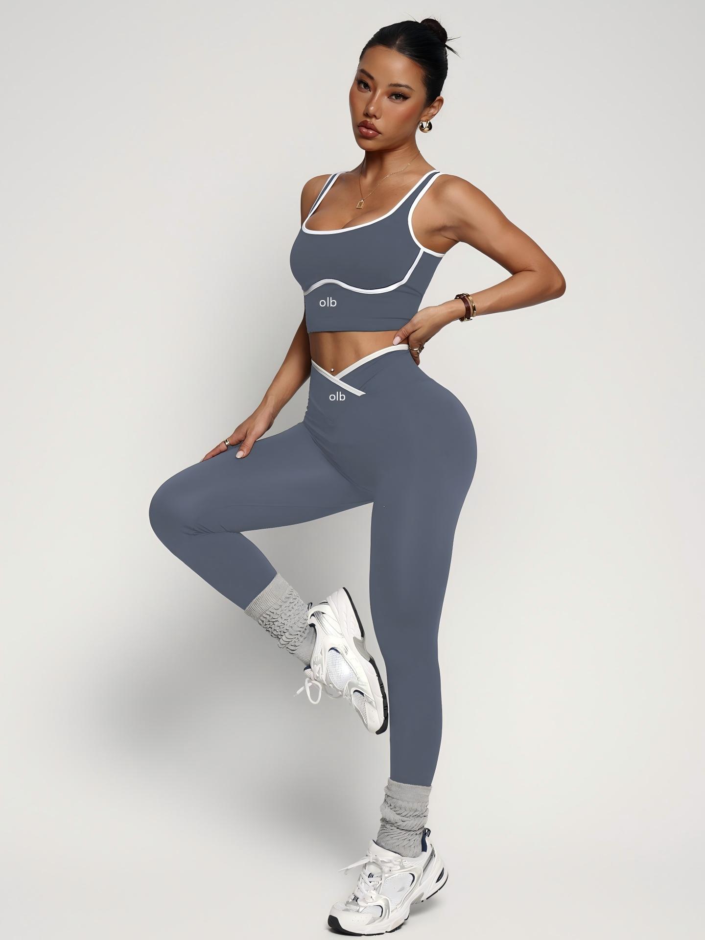 Conjunto de roupa fitness de 2 - Herbal Yoga avaliação e preço