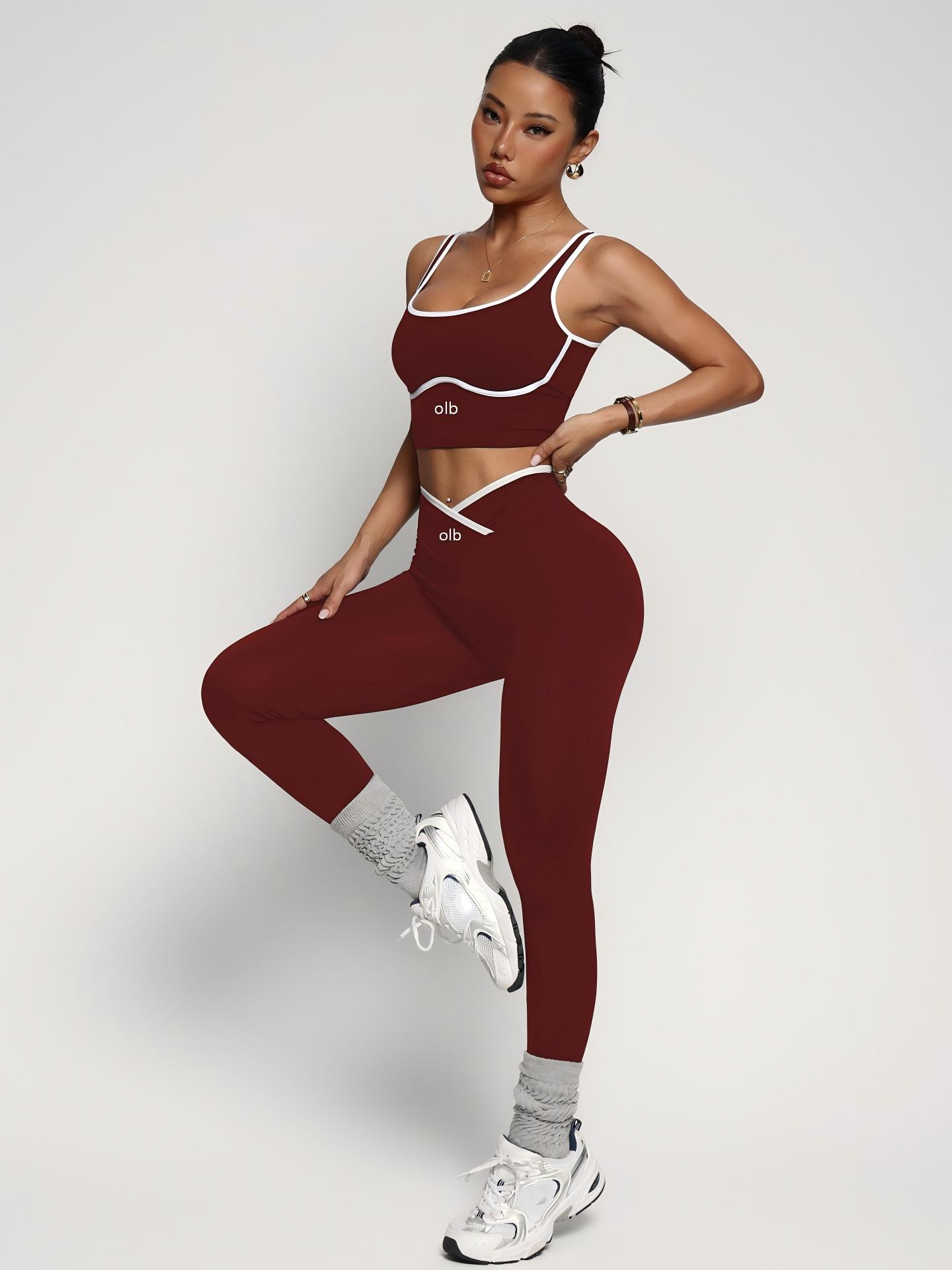 Conjunto de roupa fitness de 2 - Herbal Yoga avaliação e preço