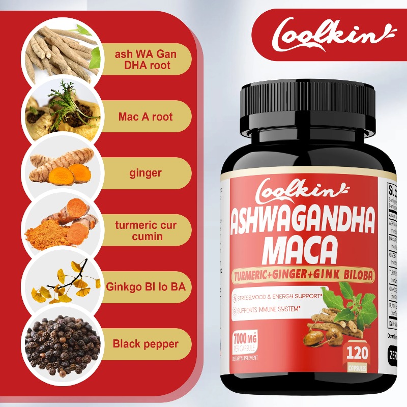 Suplementos Ashwagandha e Maca - Ginkgo Biloba Extract avaliação e preço