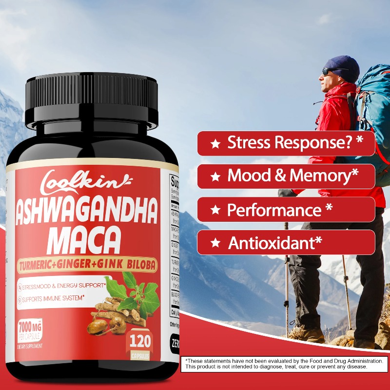 Suplementos Ashwagandha e Maca - Ginkgo Biloba Extract avaliação e preço
