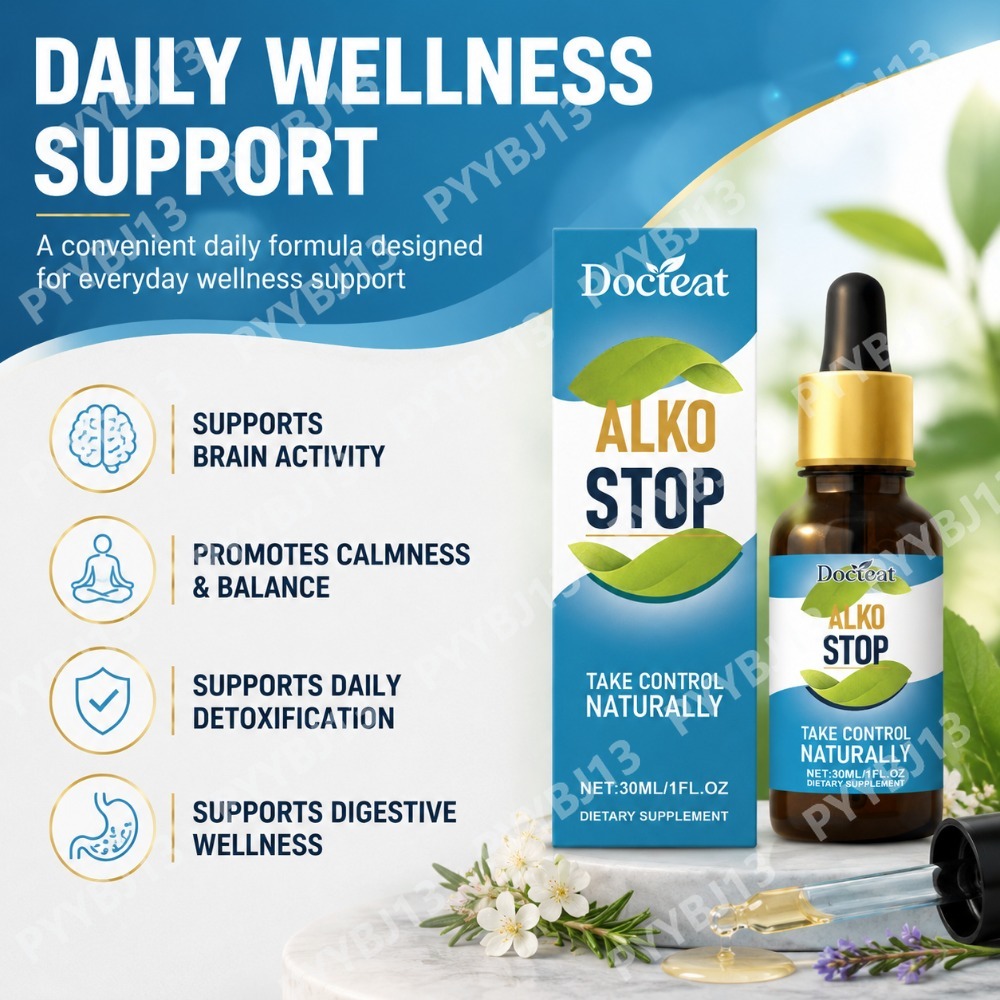 Docteat Gotas Líquidas Multi-H - Herbal Wellness Drops avaliação e preço