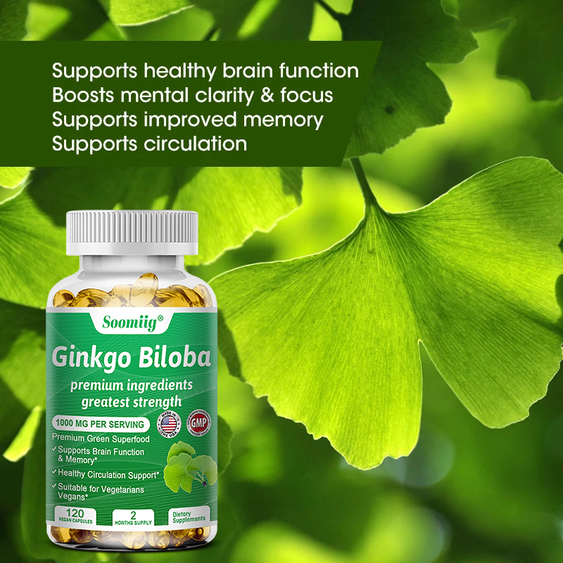 Cápsulas Ginko Biloba - Suplem - Ginkgo Biloba Extract avaliação e preço