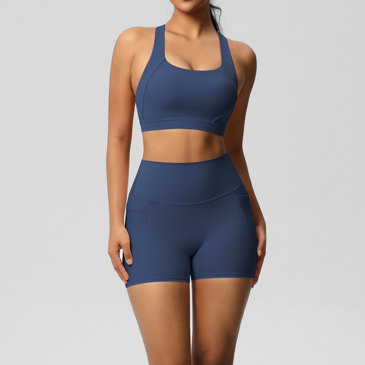 2 pçs roupas esportivas com bo - Herbal Yoga avaliação e preço