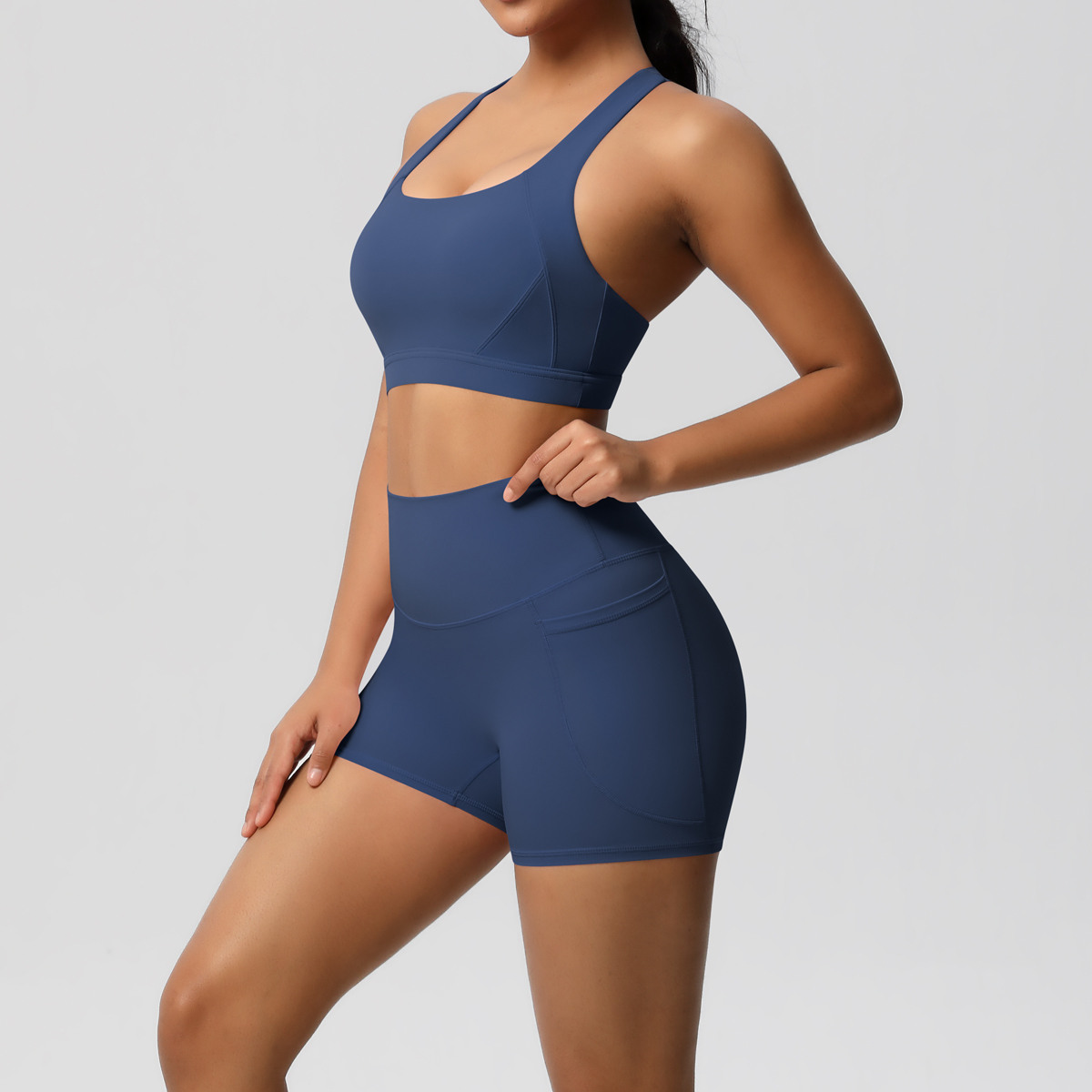 2 pçs roupas esportivas com bo - Herbal Yoga avaliação e preço