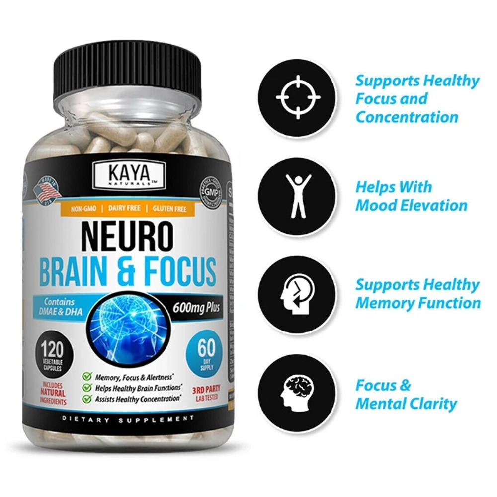 Neuro Brain para Memória e Foc - Ginkgo Biloba Extract avaliação e preço